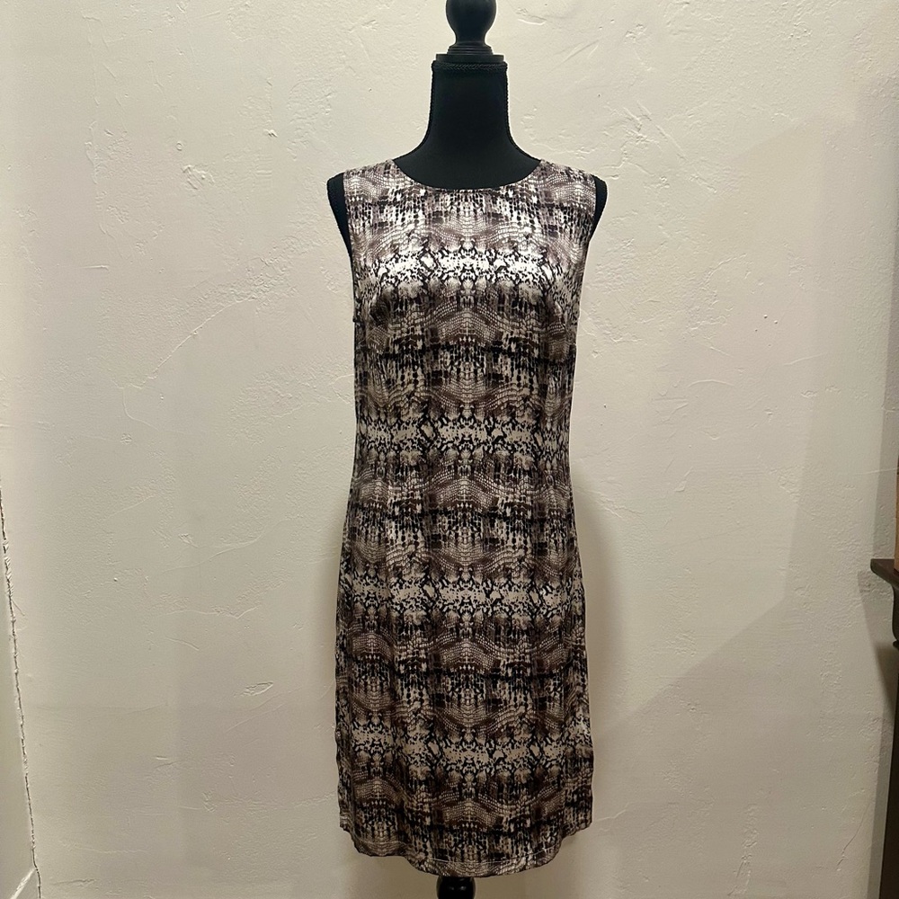 Dea Kudibal Snakeskin Pattern Sleeveless Midi Dress — Size L